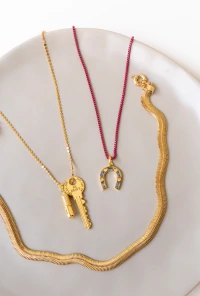 Pingente Ferradura Candy Ouro18k (escolha a cor)