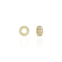 Pingente argola separador ouro18k