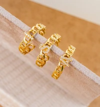 Anel Corrente Grumet com Letra ouro18k ajustavel sob encomenda