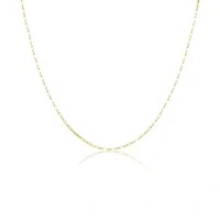 Colar corrente elos clássico delicado ouro18k (escolha o tamanho)