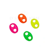 Pingente Sodacap Esmaltado Neon Ouro18k