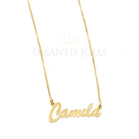 Colar personalizado com nome manuscrito prata925 (sob encomenda)