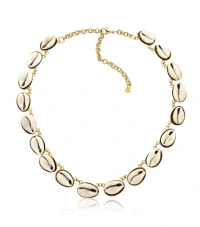 Cola búzios solar ouro18k