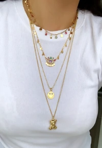 Pingente Smile Coraçoes Ouro18k