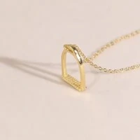 colar joia estribo equestrian prata925 ouro18k