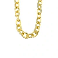 Colar corrente elos medio ouro18k