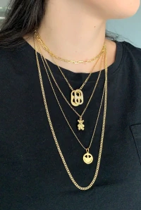 Pingente Smile Coraçoes Ouro18k