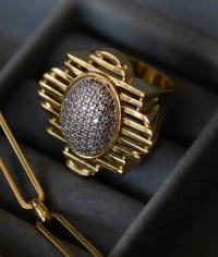 Anel Sun Ouro18k