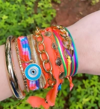Pulseira Macrame Waves Colors