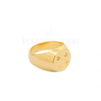 Anel Smile ouro18k