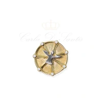 pingente divino espirito santo ouro18k