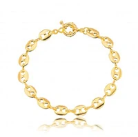 Pulseira lacre (sodacap) delicada ouro18k
