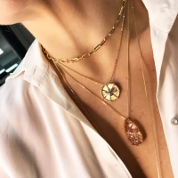 pingente divino espirito santo ouro18k