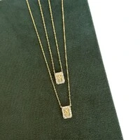 Colar joia escapulario clássico ouro18k