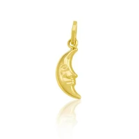 Pingente Meia Lua Ouro 2.4CM