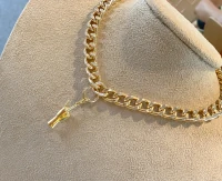 Argola e pingente mao PEACE/ paz ouro18k (unitario)