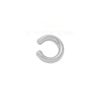 Brinco piercing tubo básico de encaixe