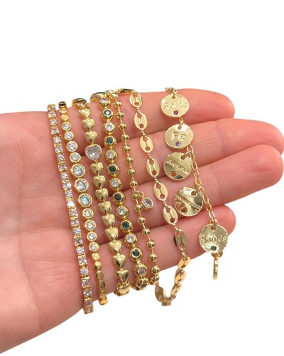 FotoPulseira lacre (sodacap) delicada ouro18k