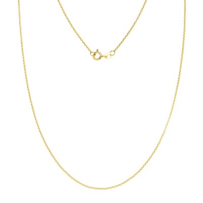 Foto Colar corrente elos portugueses delicado prata925 ouro18k
