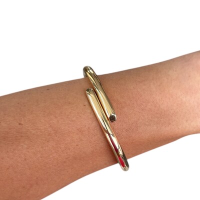Foto bracelete encaixe cuff ouro18k