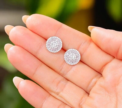 Foto Brinco joia clássico pizza baguetes 1cm2mm prata925