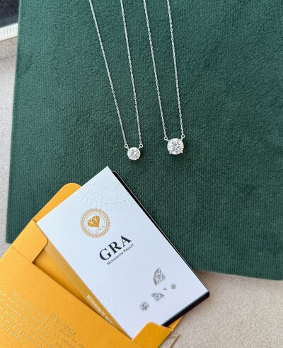 FotoColar joia solitário ponto de luz 1ct (6,5mm) moissanite prata925