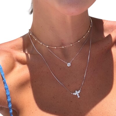 FotoColar joia divino espirito santo moissanite 5.6ct (1cm4mm por 1cm2mm) prata925