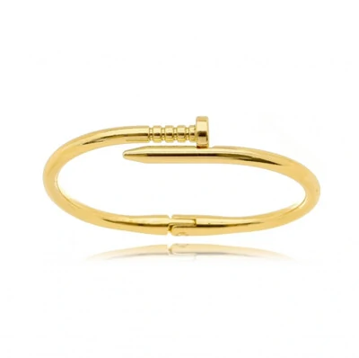 Foto Pulseira prego clássica joia ouro18k