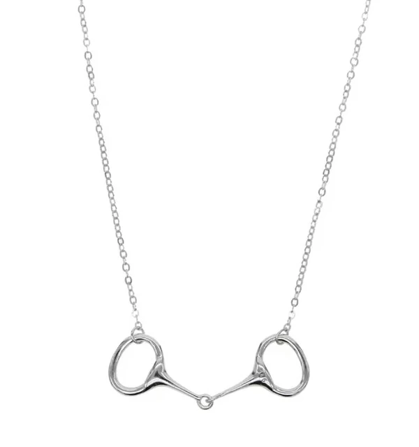 Colar equestre bridão prata925