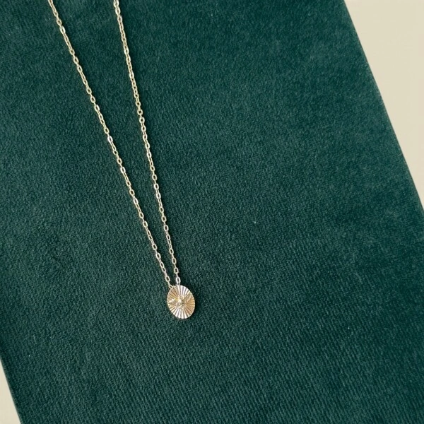 Colar joia com pingente divino espirito santo corrente elos portugueses ouro18k