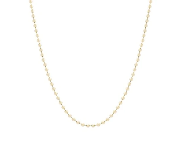 Colar gargantilha corrente de bolinhas ouro18k