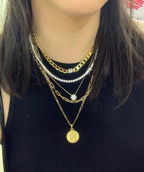 Pingente Medalha Sao Bento Ouro18k (escolha o tamanho)