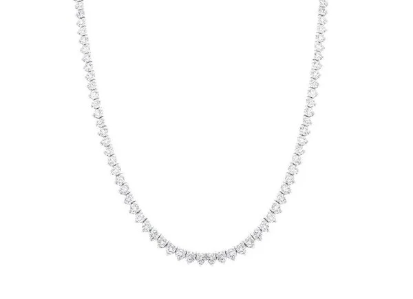 Colar riviera joia clássica 3 garras 3mm 42cm