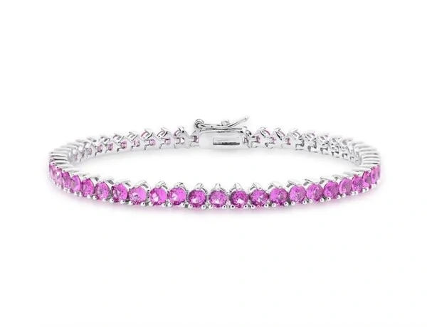 Pulseira riviera joia clássica três garras