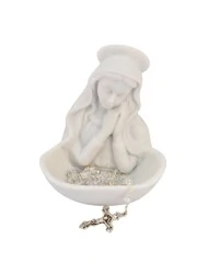 Porta-Rosário com Rosto de Nossa Senhora