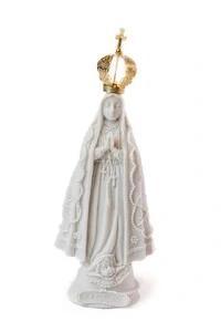 Imagem Nossa Senhora Aparecida com Coroa Ouro 32cm