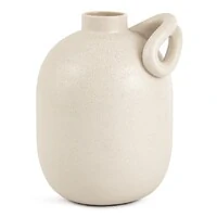 Vaso Decorativo em Cerâmica com Alça