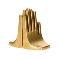 Aparador de Livros Mãos Unidas em Polirresina