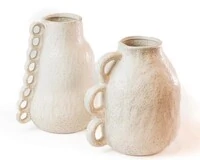 Vaso Decorativo Branco em Cerâmica