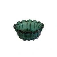 Centro de Mesa Estilo Murano Verde