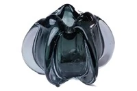 Vaso Decorativo Estilo Murano Fumê