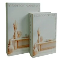 Livro Caixa Decorativo em Madeira – Interior Design