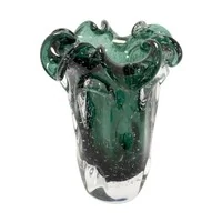 Vaso Decorativo Estilo Murano Verde