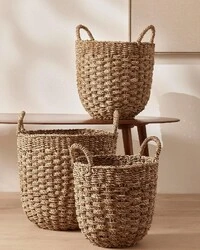 Cesto Organizador em Fibra Natural