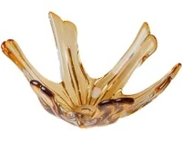 Centro de Mesa Âmbar estilo Murano