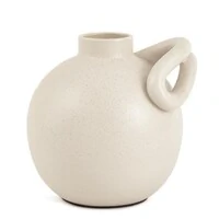 Vaso Decorativo em Cerâmica com Alça