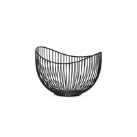 Centro de Mesa em Metal Aramado Preto