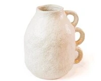 Vaso Decorativo Branco em Cerâmica