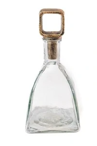 Garrafa em Vidro com Tampa em Metal