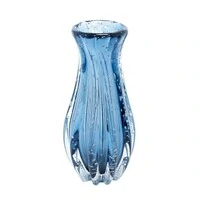 Vaso Decorativo Estilo Murano Azul
